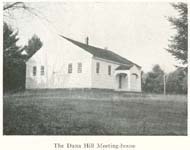 Dana Hill, NH Meetinghouse