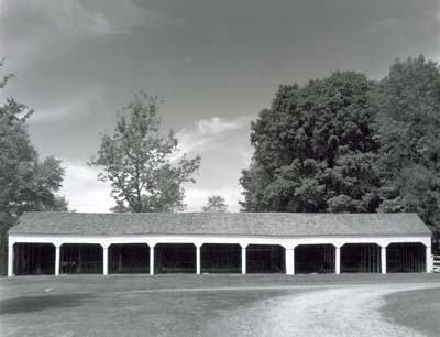 Jaffrey horse shed