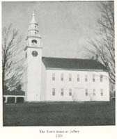 Jaffrey, NH Meetinghouse